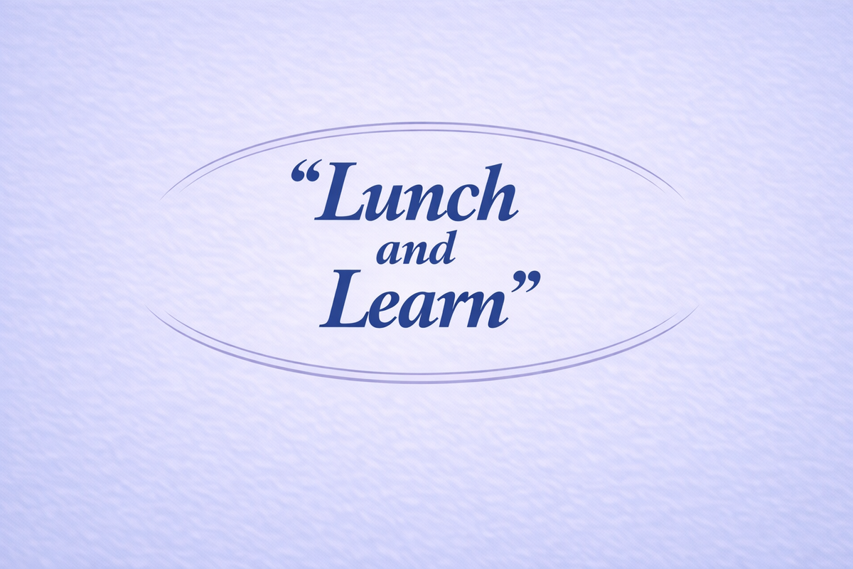 Lunch & Learn — Connect Your Church's Calling to Your Community's Needs